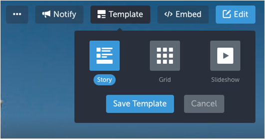 imagen los botones comentados